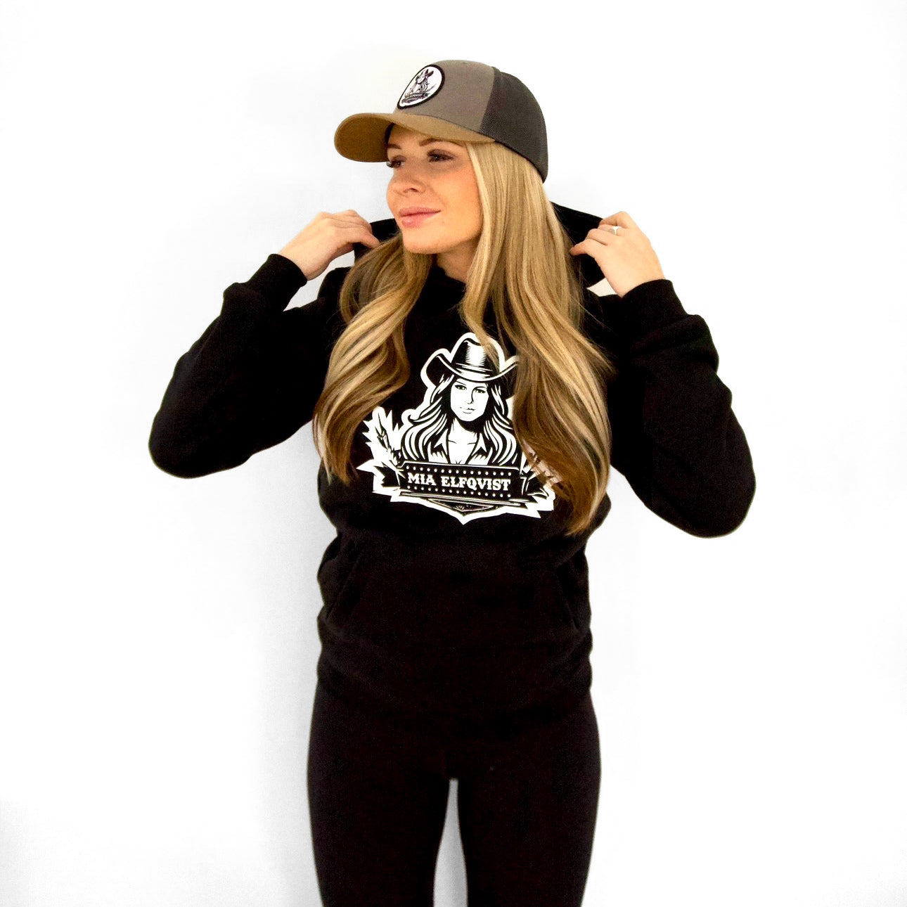 Mia Elfqvist - Hoodie Svart